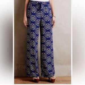 Anthropologie Hei Hei Printed Pants S